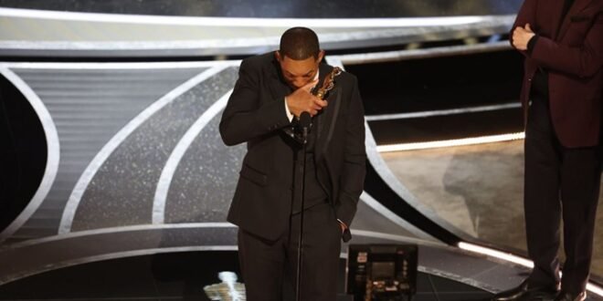 Will gave a very tearful acceptance speech.