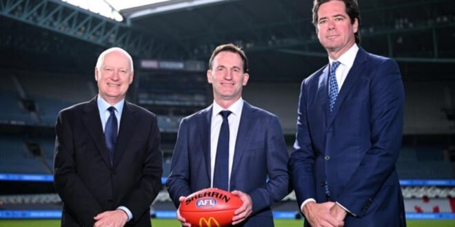 AFL Names Andrew Dillon As The Successor To Gillon McLachlan As CEO