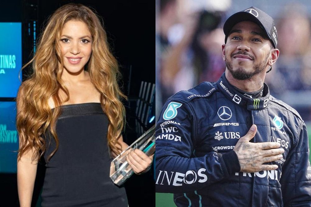 Relationship Between Lewis Hamilton And Shakira