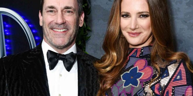 Jon Hamm and Anna Osceola are married