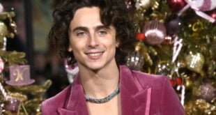 Timothée attended the London premiere