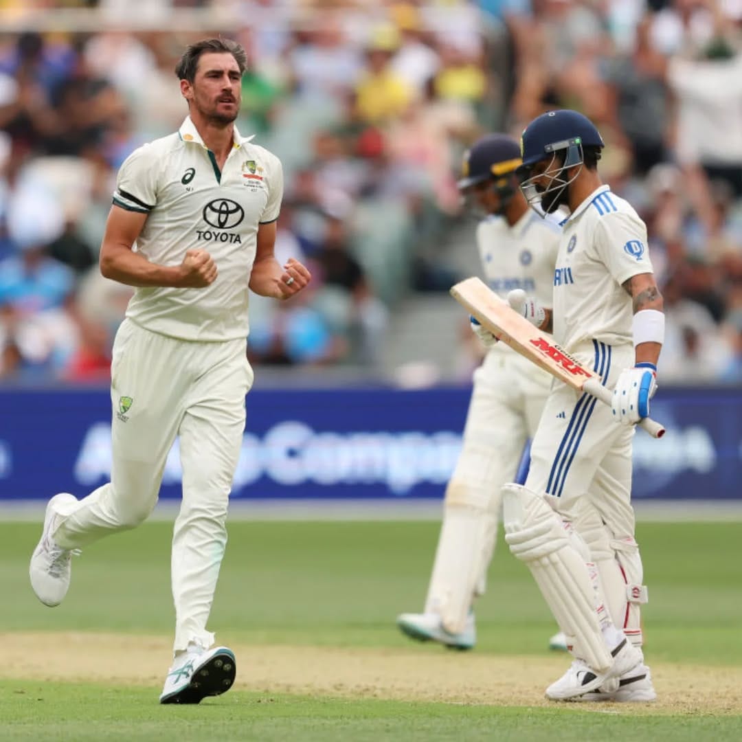 Mitchell Starc’s Magic: 5 Wickets That Shook Day 1 of the Adelaide Test!