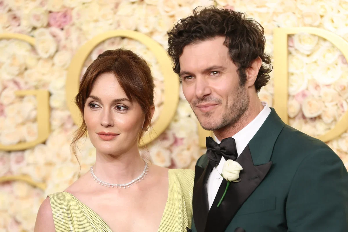 Leighton Meester Adam Brody cameo in Good Cop Bad Cop, celebrity couple on-screen, Adam Brody surprise role, exclusive Hollywood news, must-watch crime-comedy series